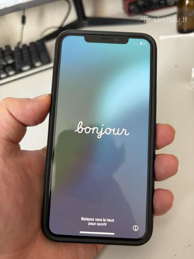 iPhone Xs Max, Face Id veikia, Quad Lock deklas