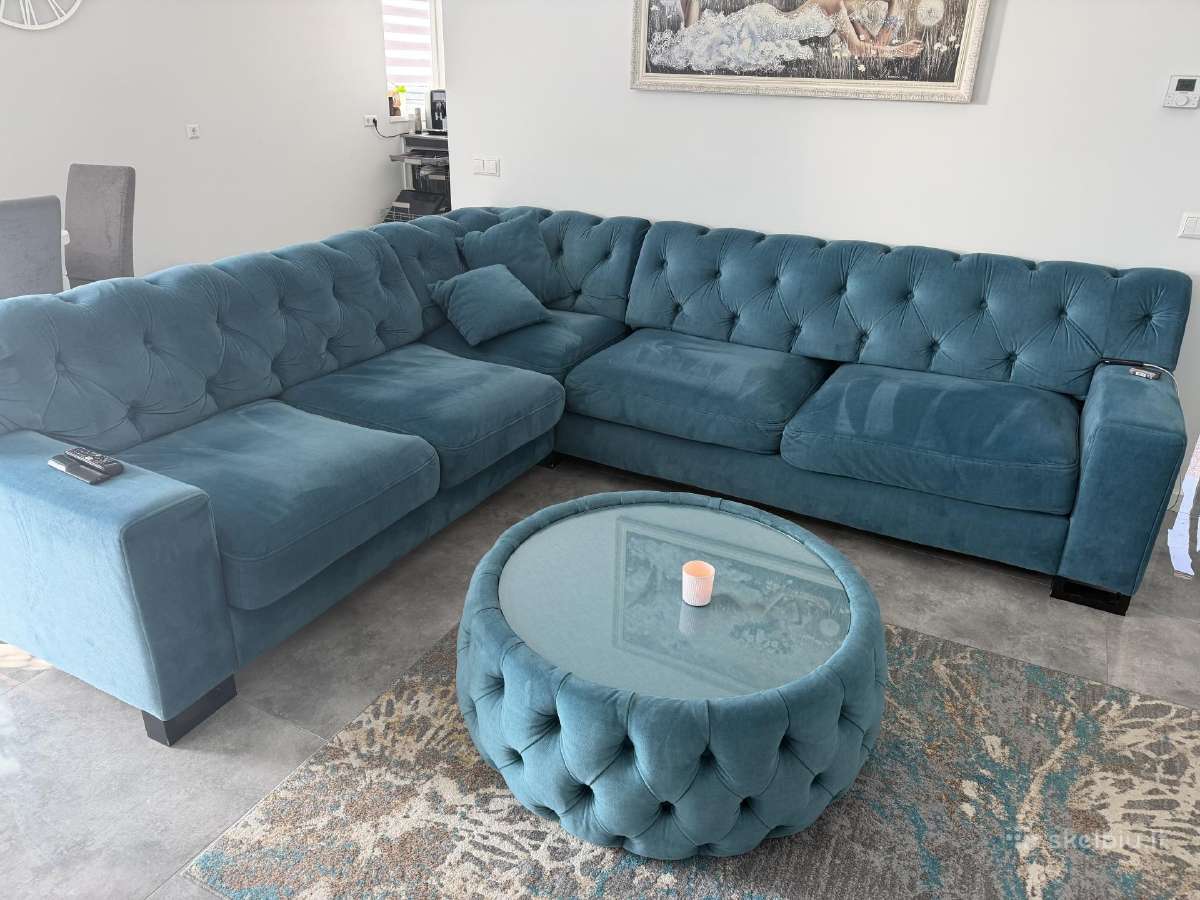 Parduodami baldai sofa ir stalas - nuotraukos Nr. 2
