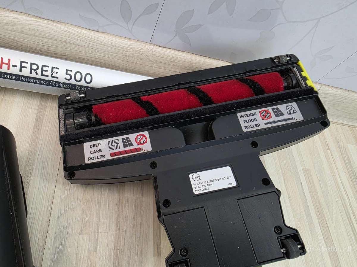 Dulkiu siurblys - sluota Hoover Hf522npw - nuotraukos Nr. 8