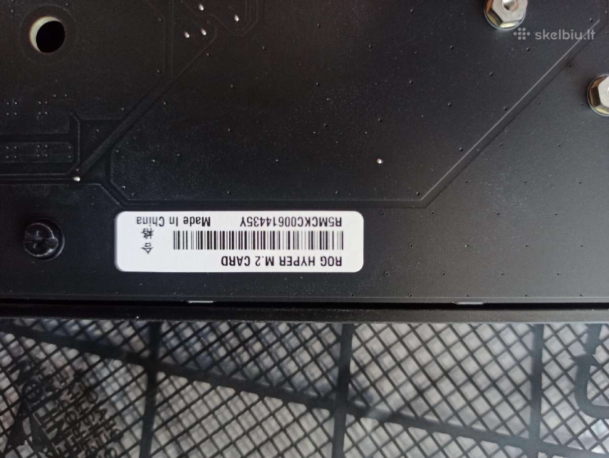 Asus Rog Hyper M.2 Card - nuotraukos Nr. 2