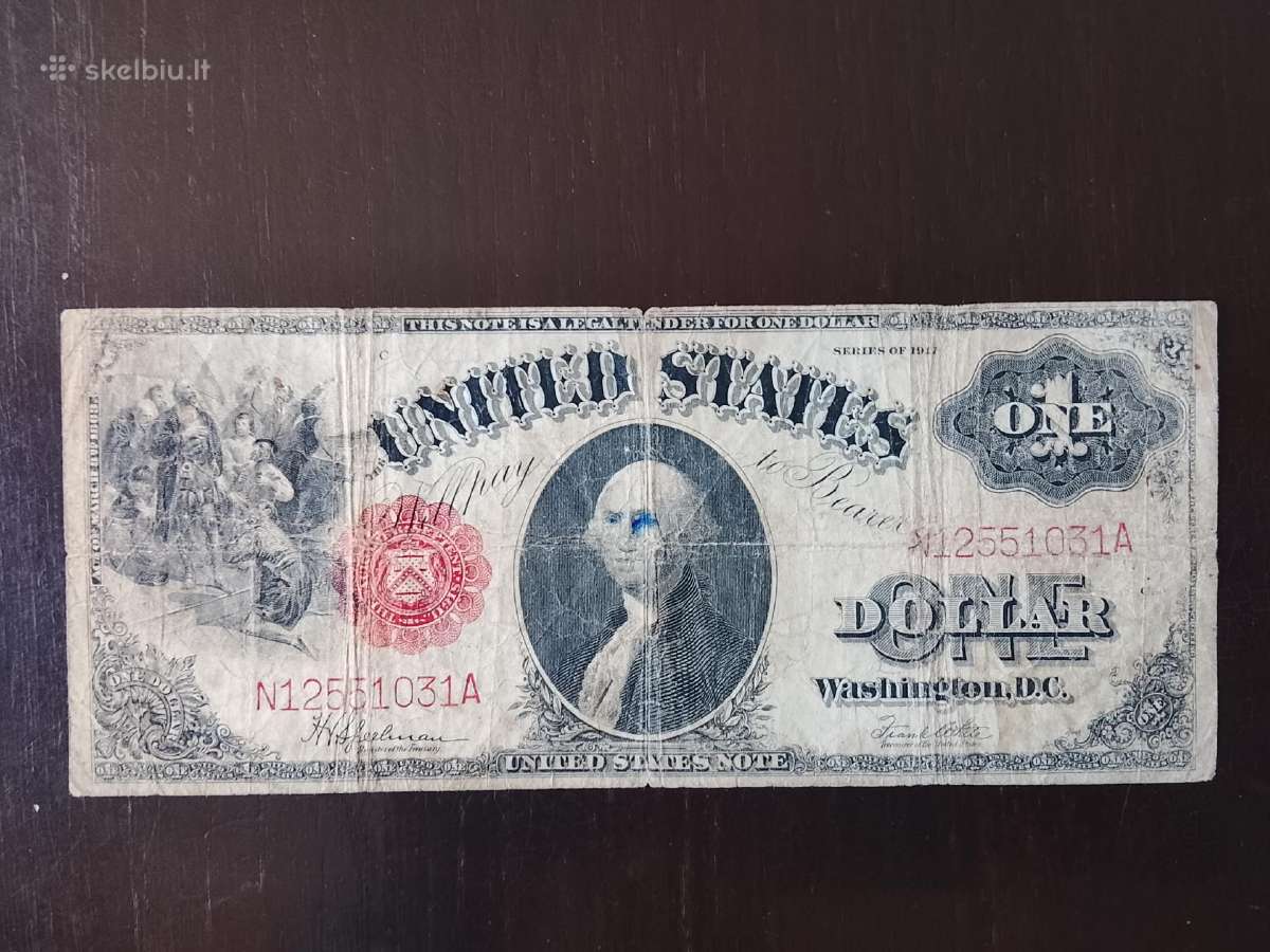 1 Doleris usa 1917