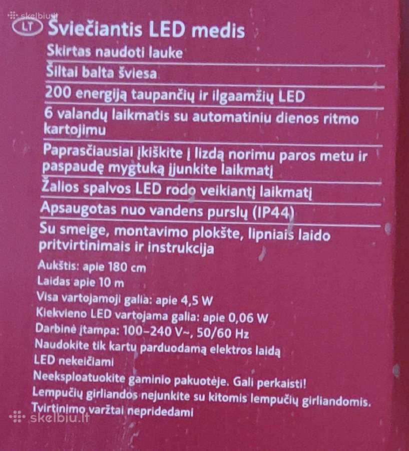 Švečiantis medis - nuotraukos Nr. 3