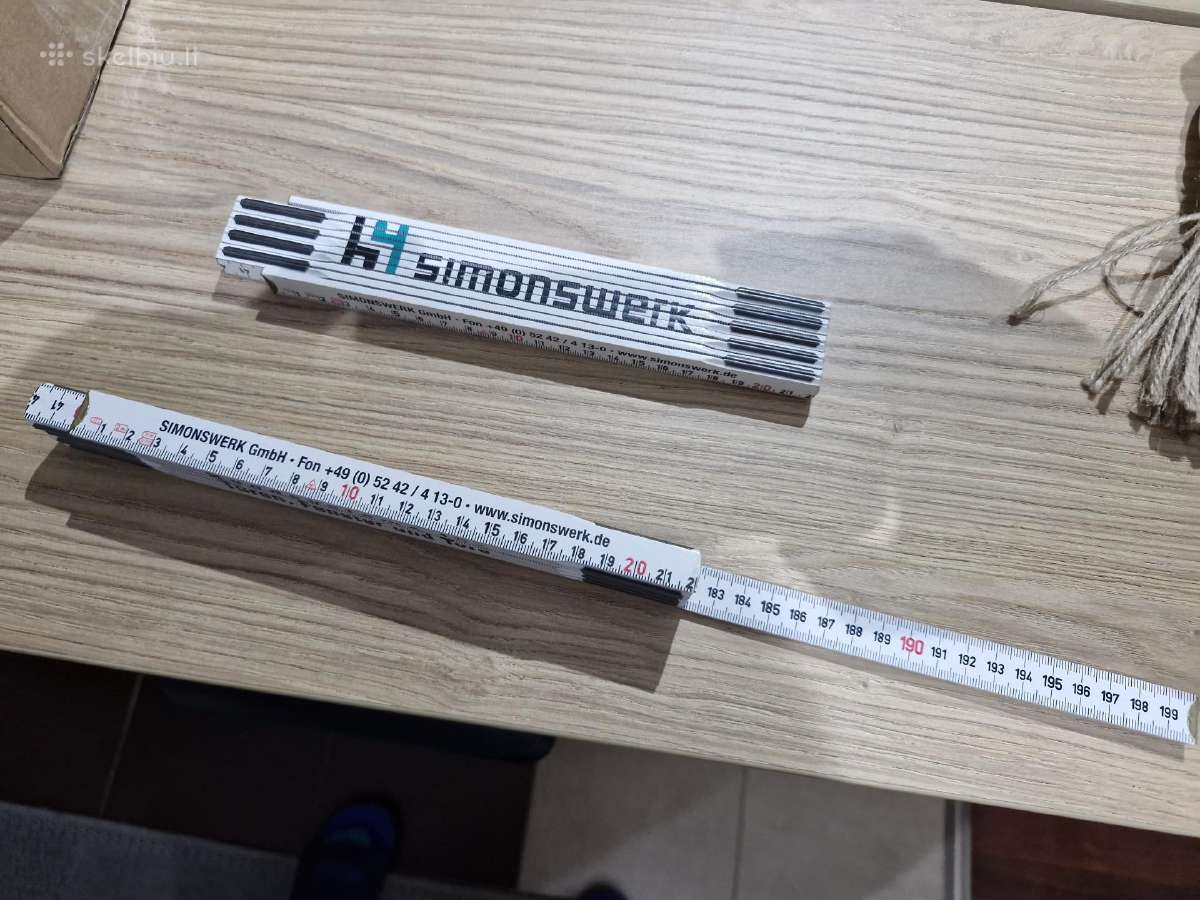 Medinė sulankstoma ruletė - nuotraukos Nr. 4