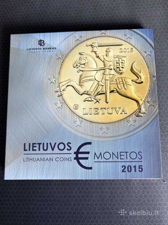 2015 m. eurų numizmatinis rinkinys - nuotraukos Nr. 2