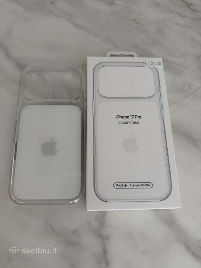 Parduodamas originalus Apple iPhone 17 Pro dėklas