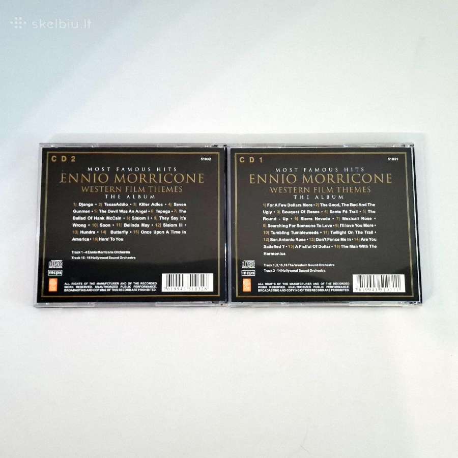 Ennio Morricone - Western Film Music (2 x CD) - nuotraukos Nr. 2