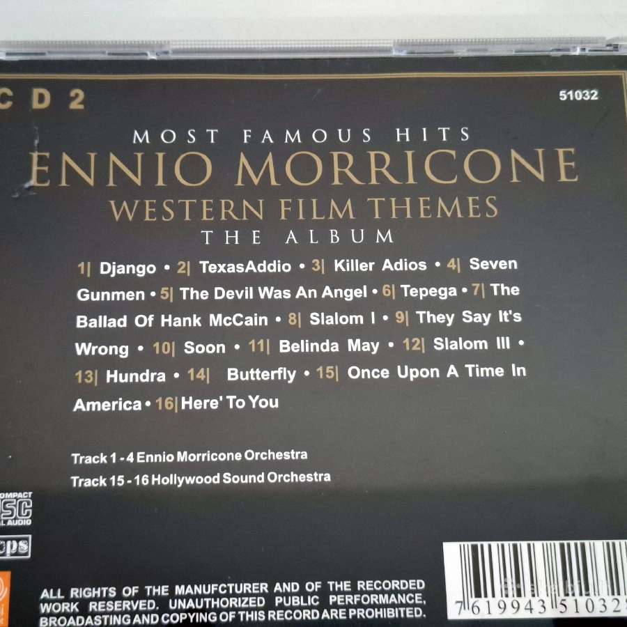 Ennio Morricone - Western Film Music (2 x CD) - nuotraukos Nr. 4