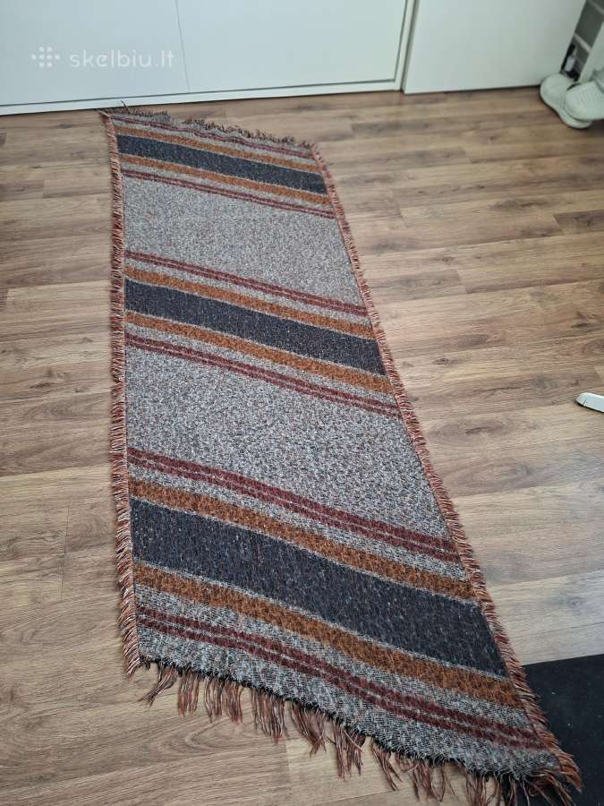 Vilnonė skara/ užtiesalas 180x70cm