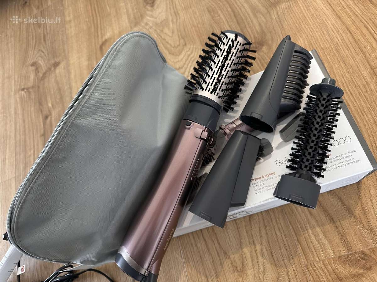 Babyliss Rotacinis plaukų šepetys As960e, 1000 W, - nuotraukos Nr. 2
