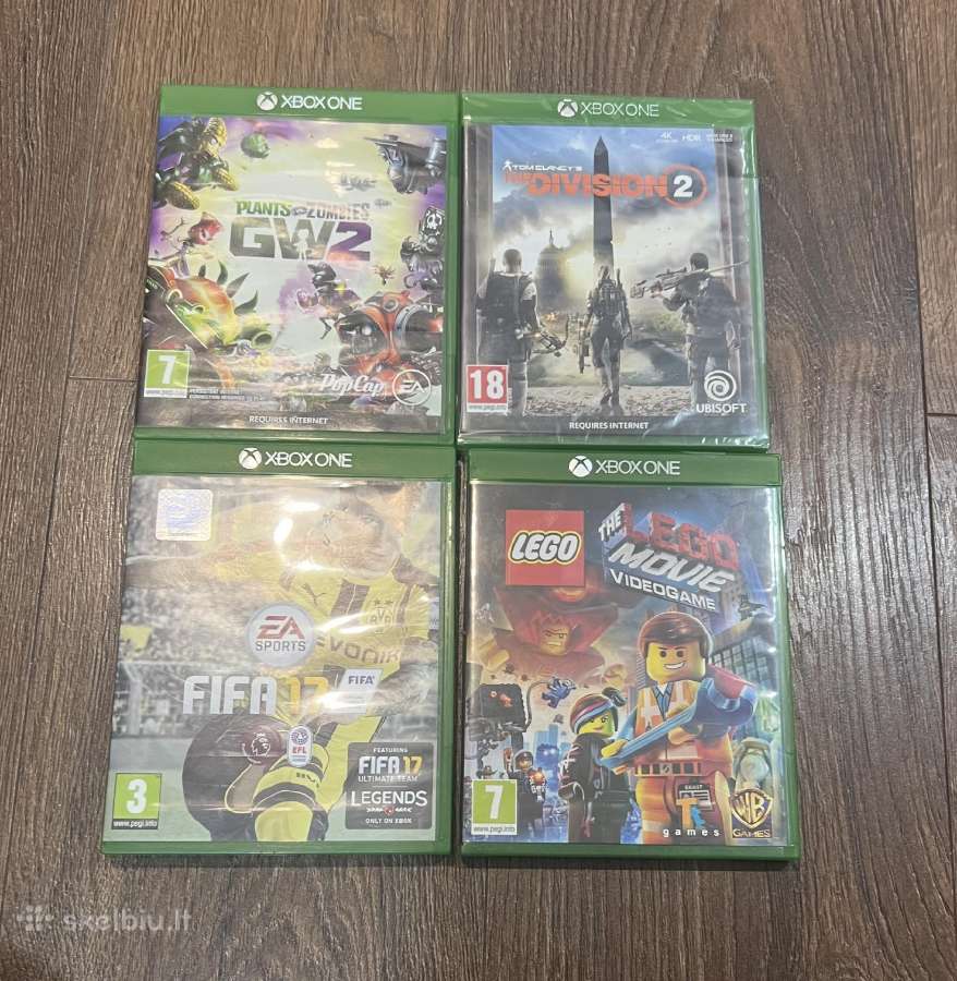 Xbox One S, White,500gb 1 pultas 4 žaidimai CD - nuotraukos Nr. 4