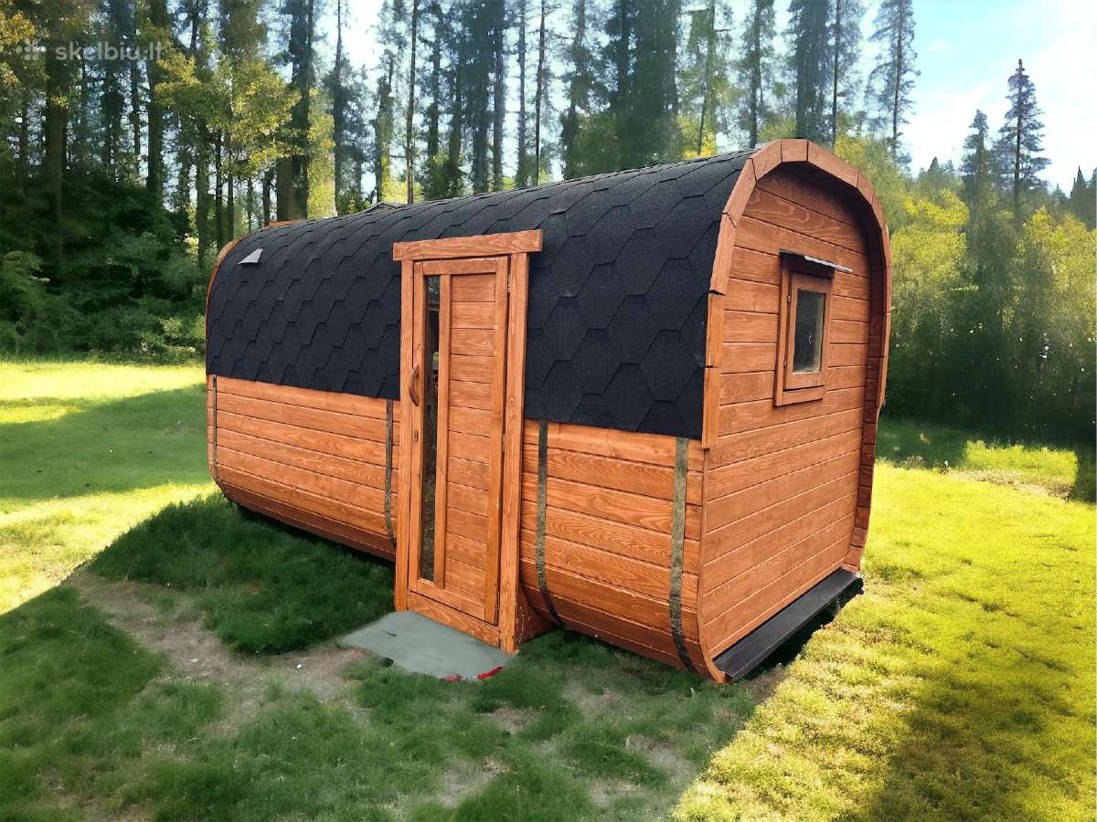 Pirtys pg ind. užsakymą - bačka, iglu, karkasinė! - nuotraukos Nr. 2