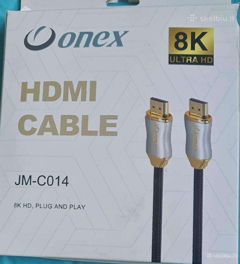 Hdmi kabelis 8k