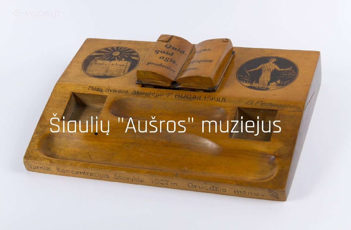 Varnių koncentracijos stovyklos rašalinė ~1928m. - nuotraukos Nr. 24