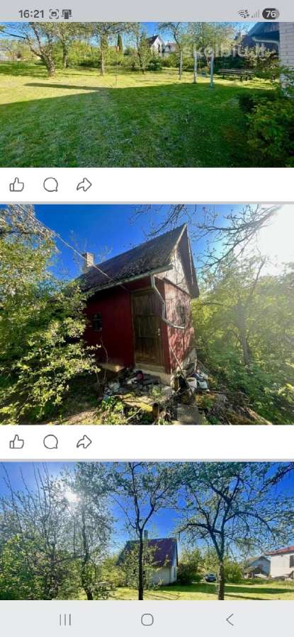 Parduodanas sodo sklypas su nameliu ir ukiniu pas - nuotraukos Nr. 5