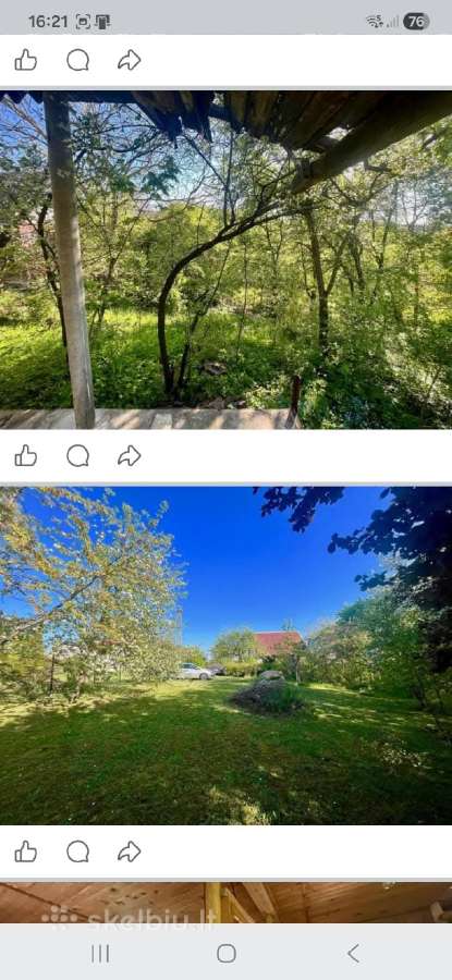 Parduodanas sodo sklypas su nameliu ir ukiniu pas - nuotraukos Nr. 7