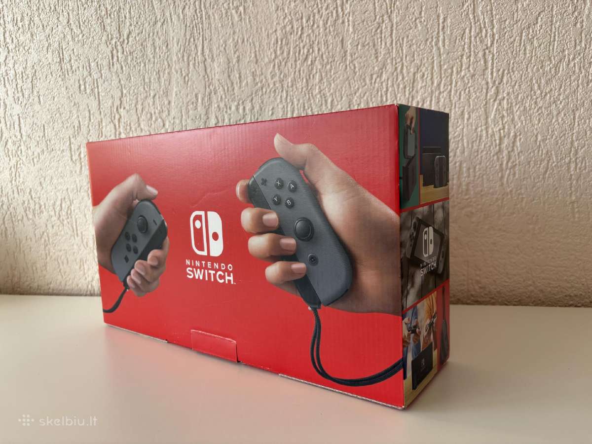 Nintendo Switch + žaidimas su dėklu - nuotraukos Nr. 19