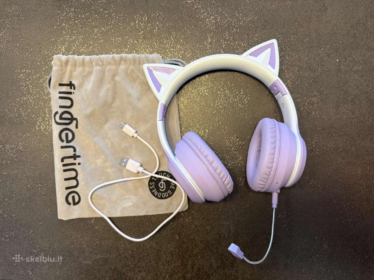 Ausinės Fingertime bluetooth