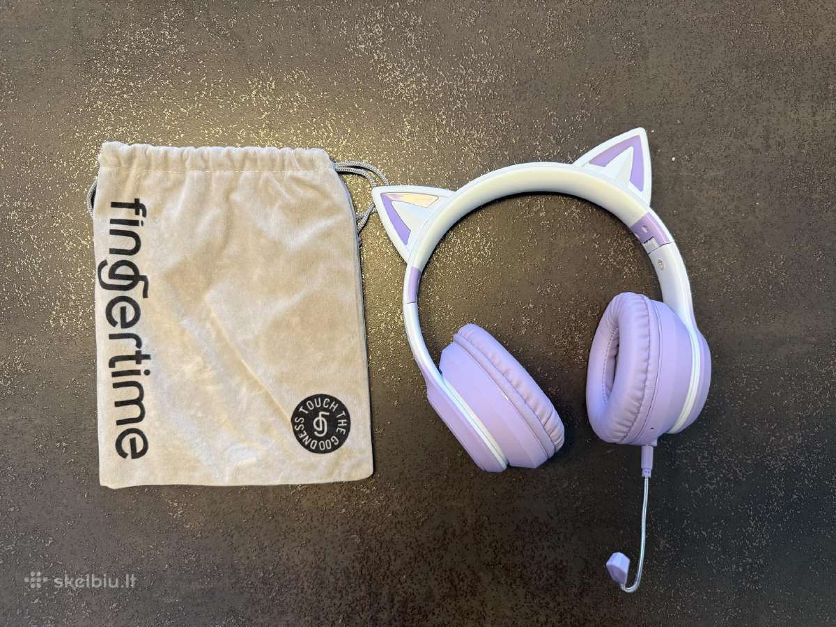 Ausinės Fingertime bluetooth - nuotraukos Nr. 5