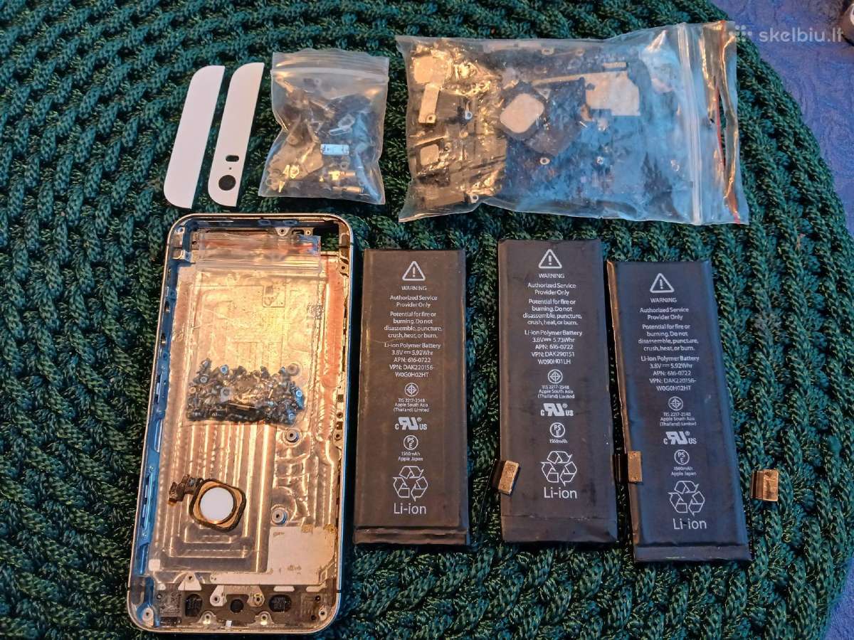 Apple iPhone 5, 5S ir Se dalimis - nuotraukos Nr. 2