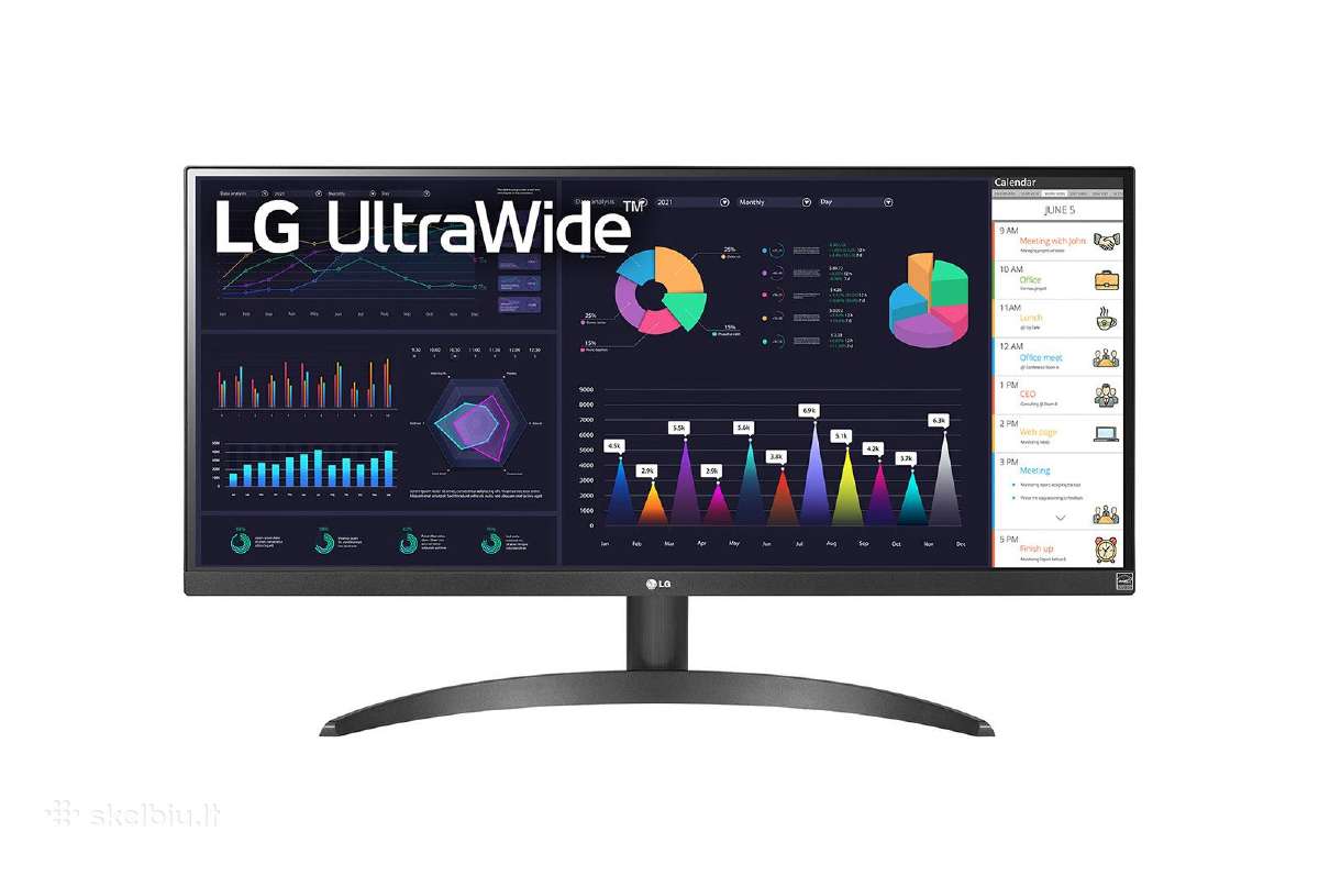 Dell monitorius tvarkingas 23" ~60cm galiu atvezti - nuotraukos Nr. 4