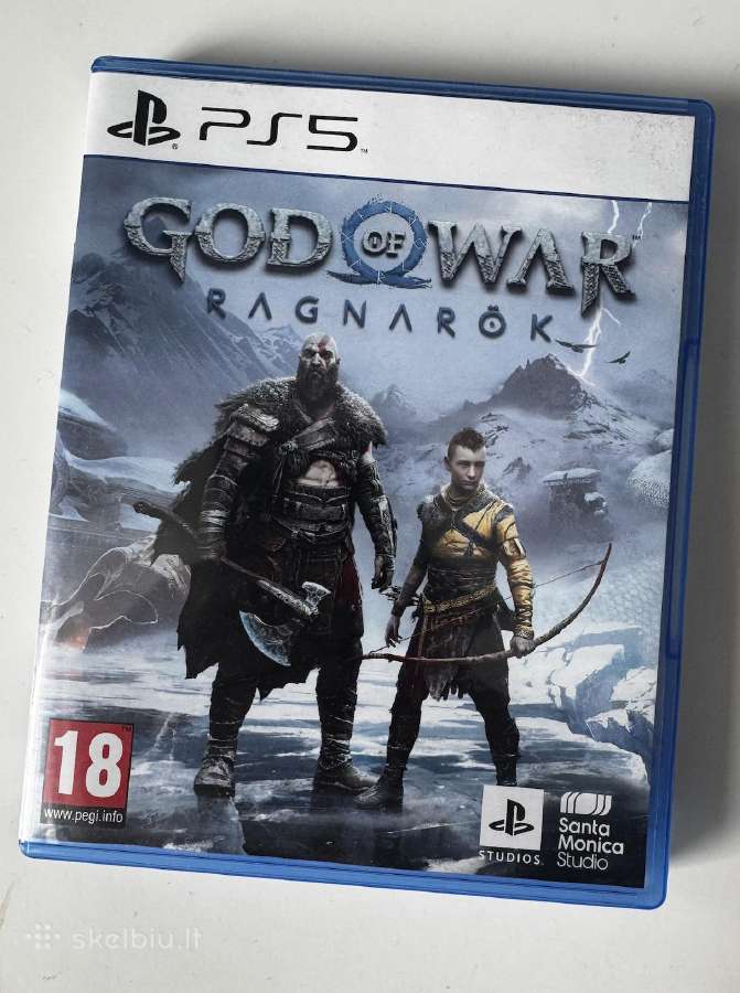 Ps5 God of War Ragnarok žaidimas