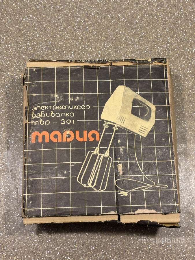 Tarybinis,sovietinis,vintažinis mikseris „marija“ - nuotraukos Nr. 7