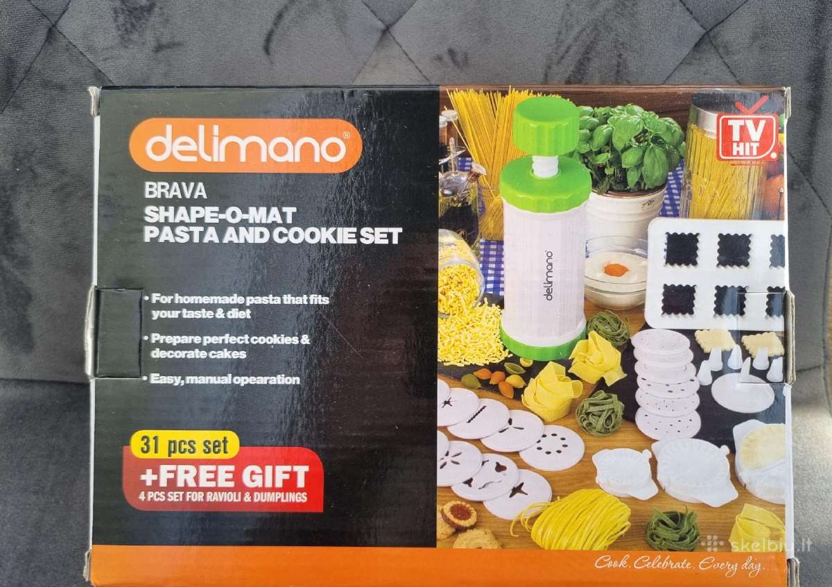 Delimano Brava Shape-o-mat pasta ir sausainių rink