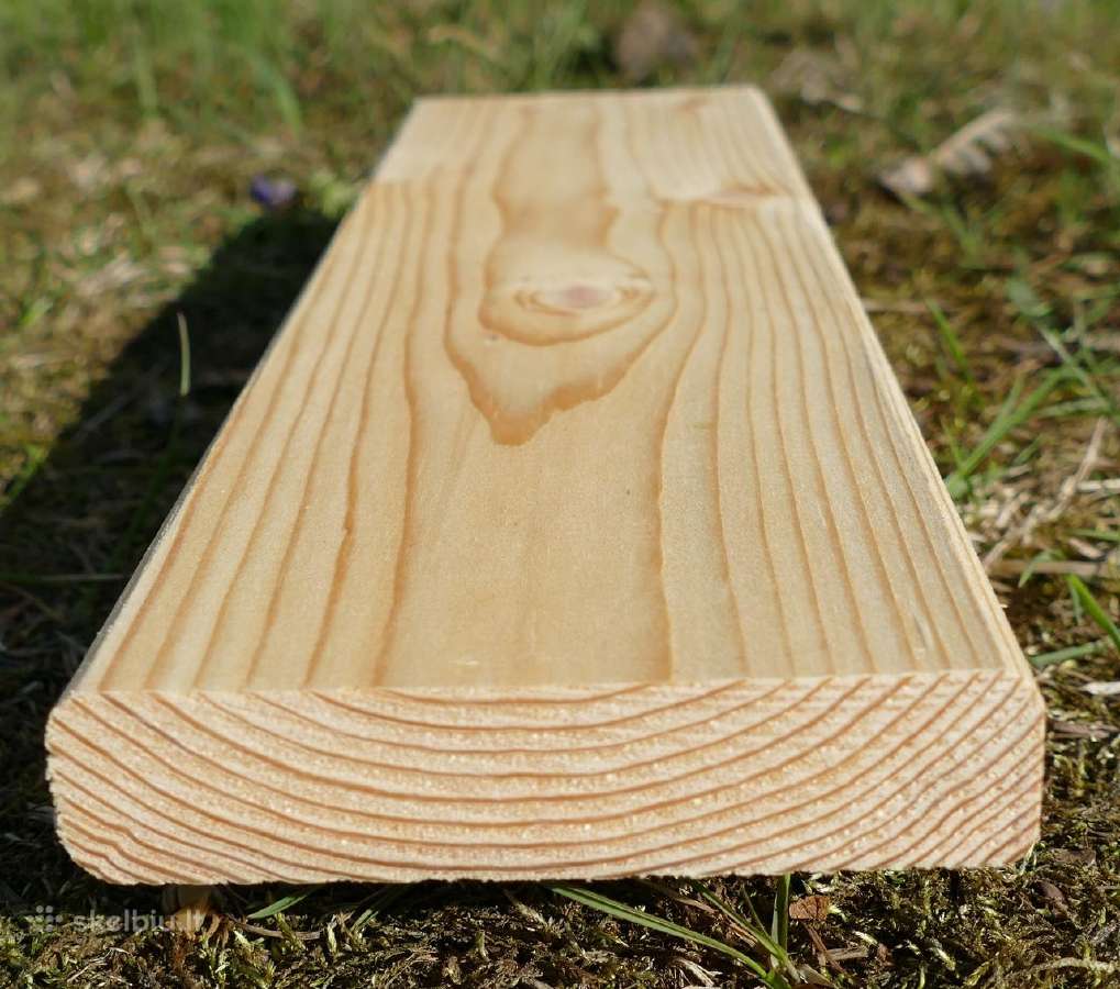 Maumedžio terasinės lentos, dailylentės (Sibiro)