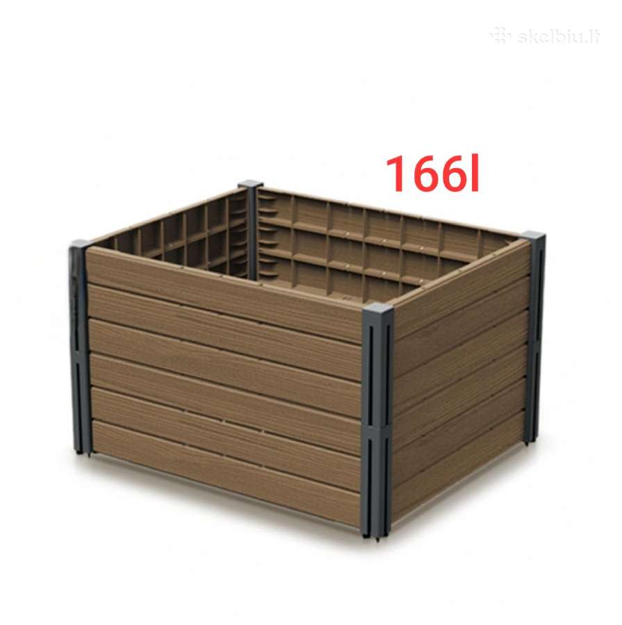 Modulinė pakelta lysvė sodo dėžė 67l 83l 166l 134l - nuotraukos Nr. 8