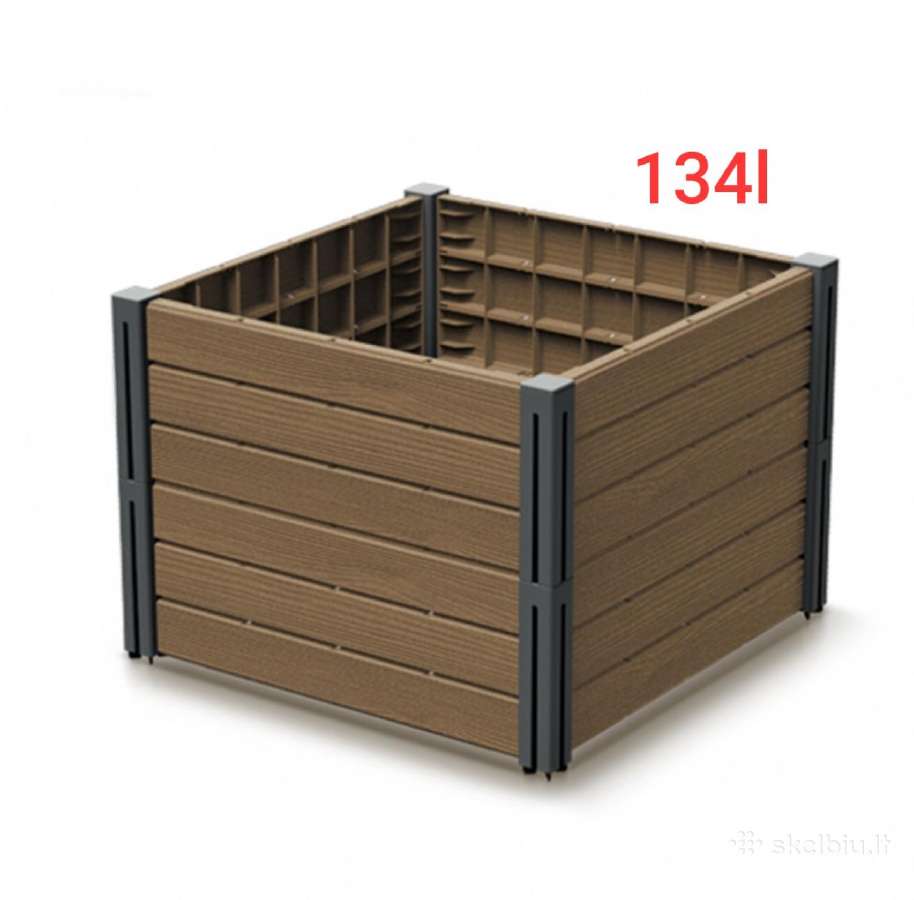 Modulinė pakelta lysvė sodo dėžė 67l 83l 166l 134l - nuotraukos Nr. 6