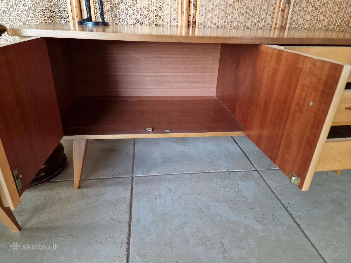 Vintažinės mid century miegamojo spintelės - nuotraukos Nr. 12