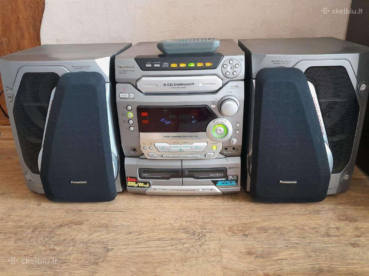Muzikinis centras Panasonic Sa - ak 47