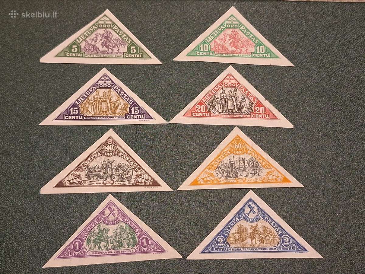 Lietuva 1932 m. Oro paštas, švarūs kirpt.*