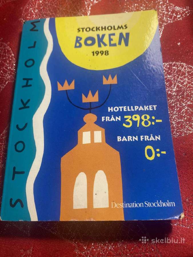 Parduodami informaciniai leidiniai apie Stokholmą - nuotraukos Nr. 4