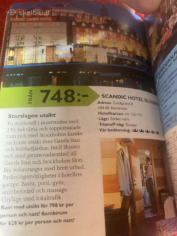 Parduodami informaciniai leidiniai apie Stokholmą - nuotraukos Nr. 7