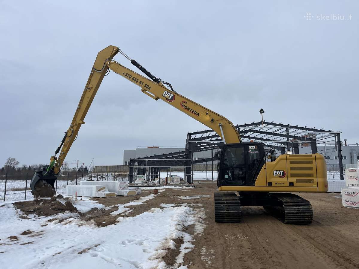 Eskavatoriaus paslaugos Cat 306 (6.5t) - nuotraukos Nr. 3
