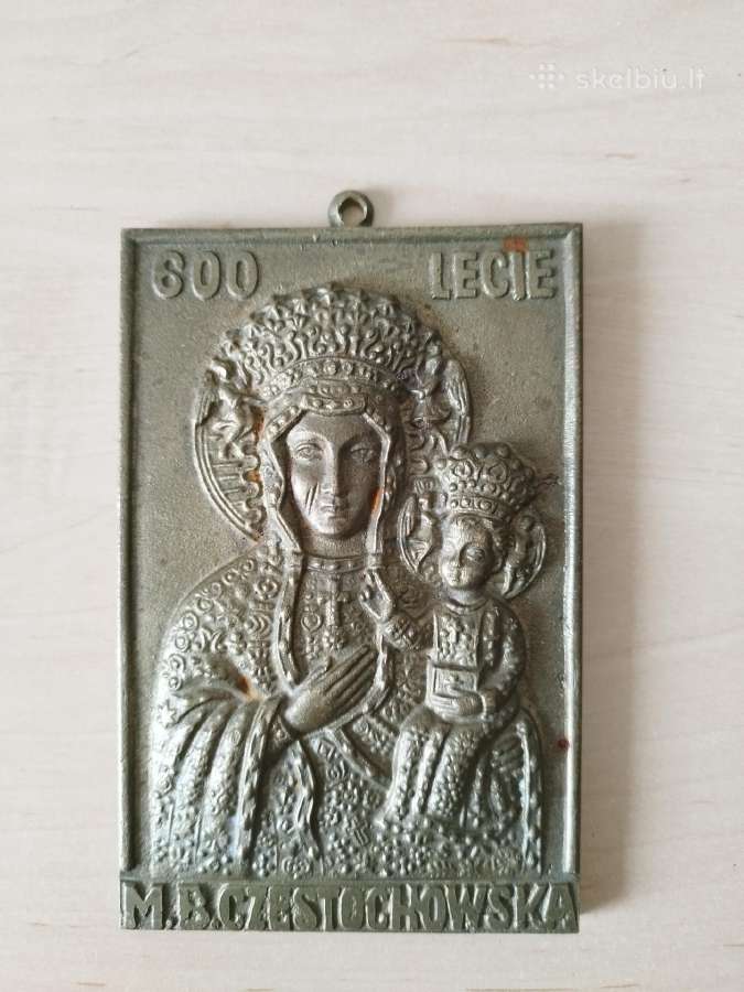 Dievo Motinos(čenstakavos/juodosios Madonos) ikona - nuotraukos Nr. 6