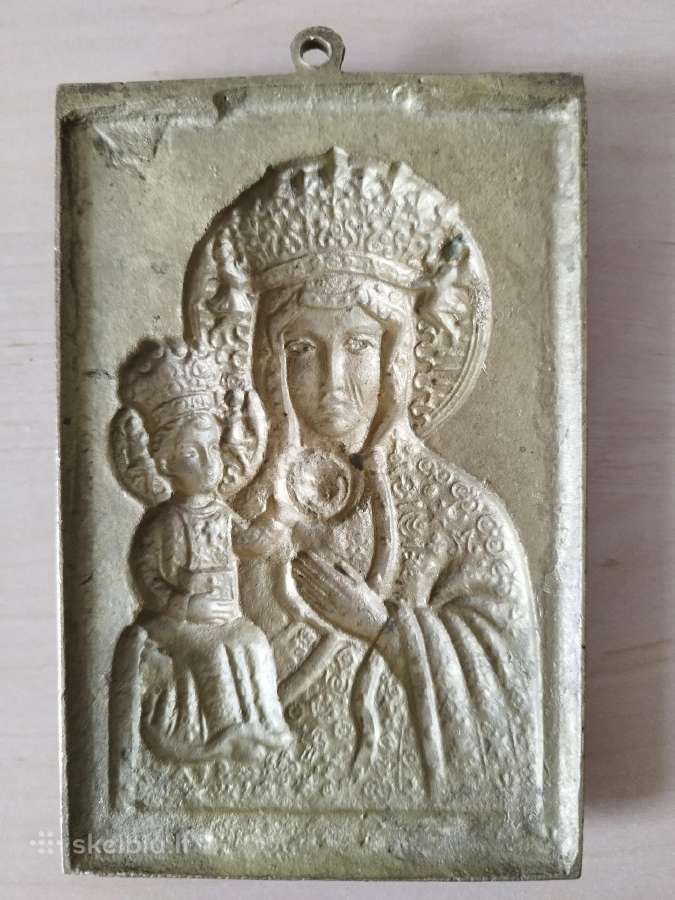 Dievo Motinos(čenstakavos/juodosios Madonos) ikona - nuotraukos Nr. 4