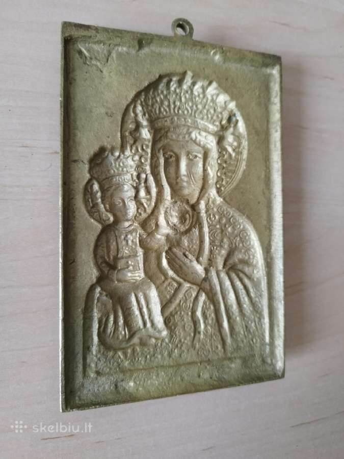 Dievo Motinos(čenstakavos/juodosios Madonos) ikona - nuotraukos Nr. 5