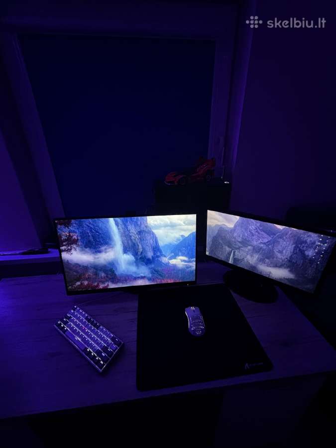 Gaming setupas skubiai