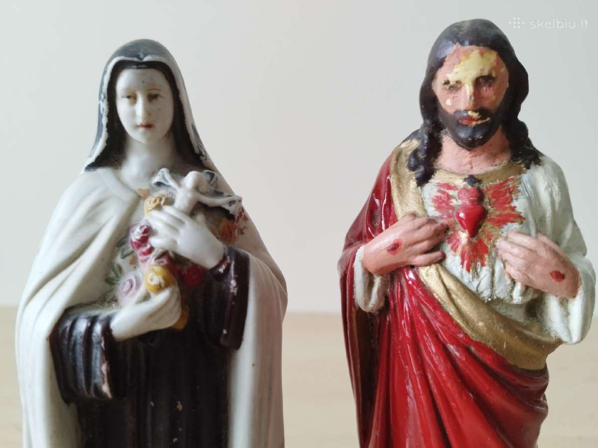 Jėzaus ir Šv. Teresėlės statulėlės - nuotraukos Nr. 3