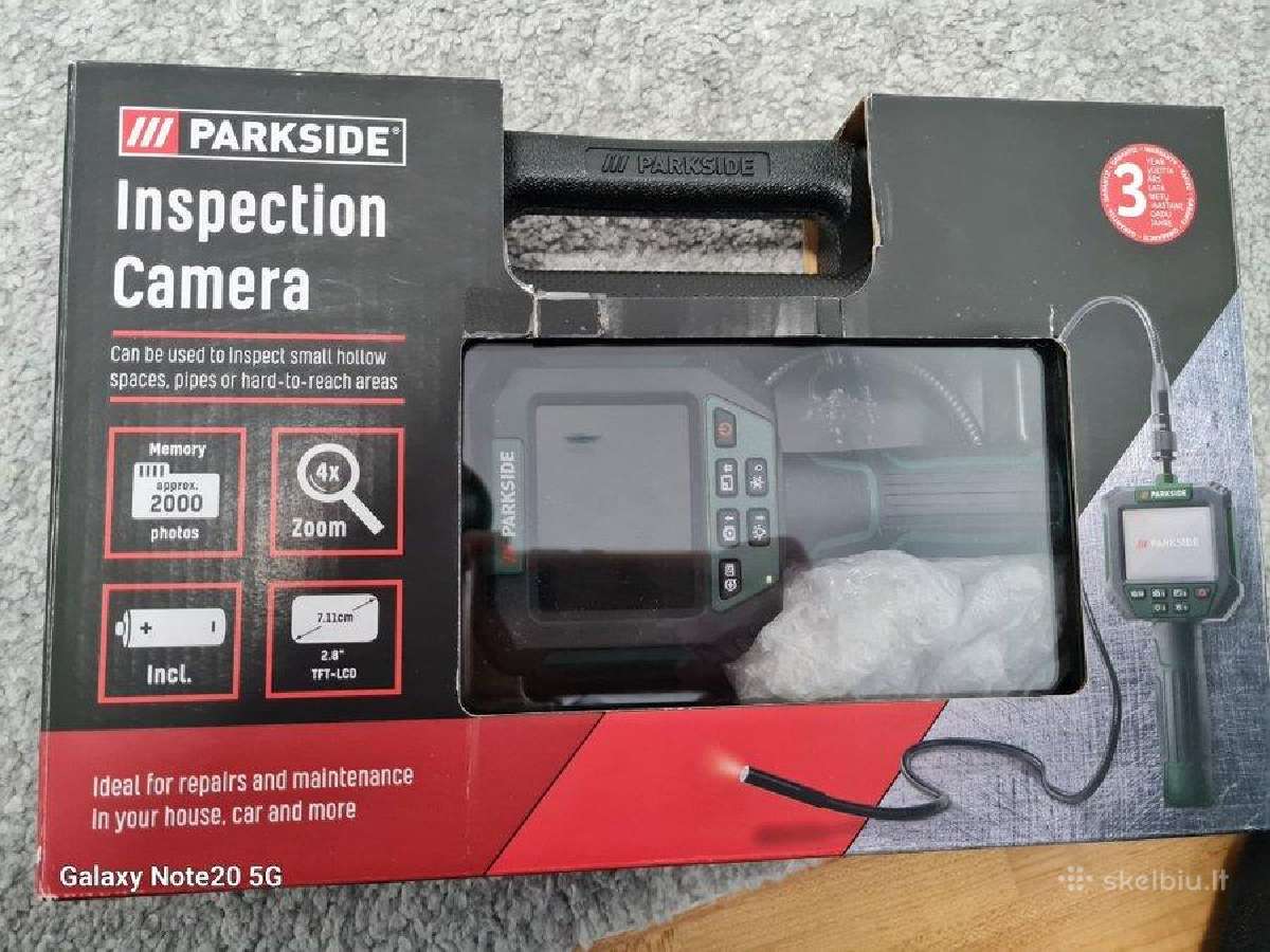 Parduodu Parkside Inspection Camera 2.8 B2 (Nauja) - nuotraukos Nr. 2
