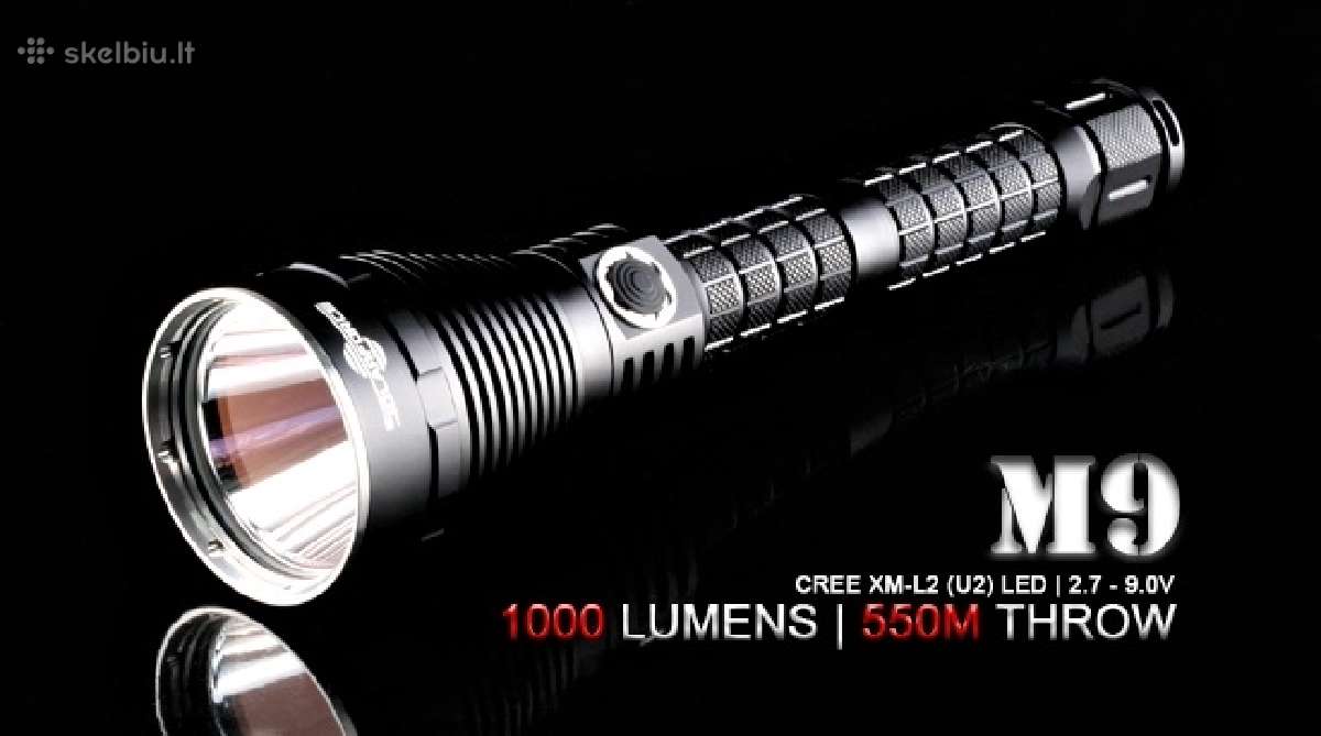 Prožektorius solarforce m9 - 1000 lumenu - nuotraukos Nr. 2