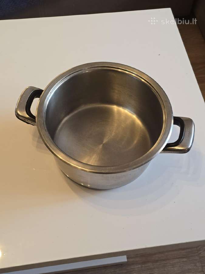 Bauer puodas 5l. Su dankščiu ir koštuvas .110e. - nuotraukos Nr. 3