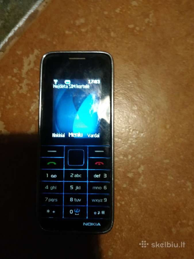 Nokia 3500c telefonas - nuotraukos Nr. 2