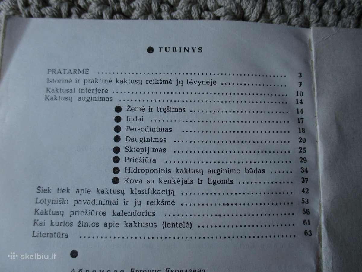 Knygelė kaktusų augintojams - nuotraukos Nr. 7