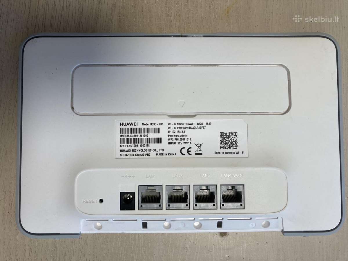 Modemas Huawei - nuotraukos Nr. 5