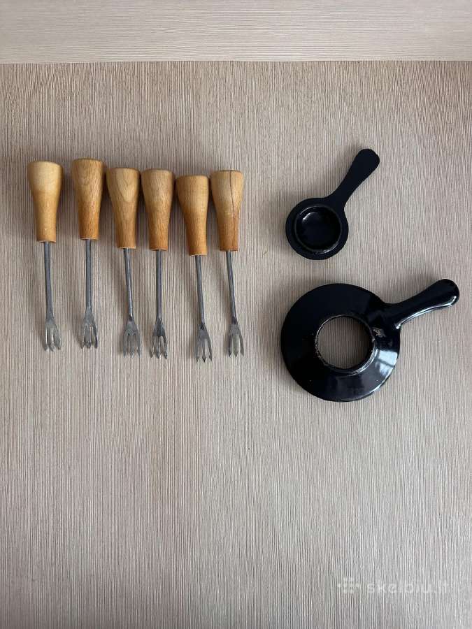 Bodum fondiu rinkinys (6 šakutės + 6 stikliniai du - nuotraukos Nr. 6