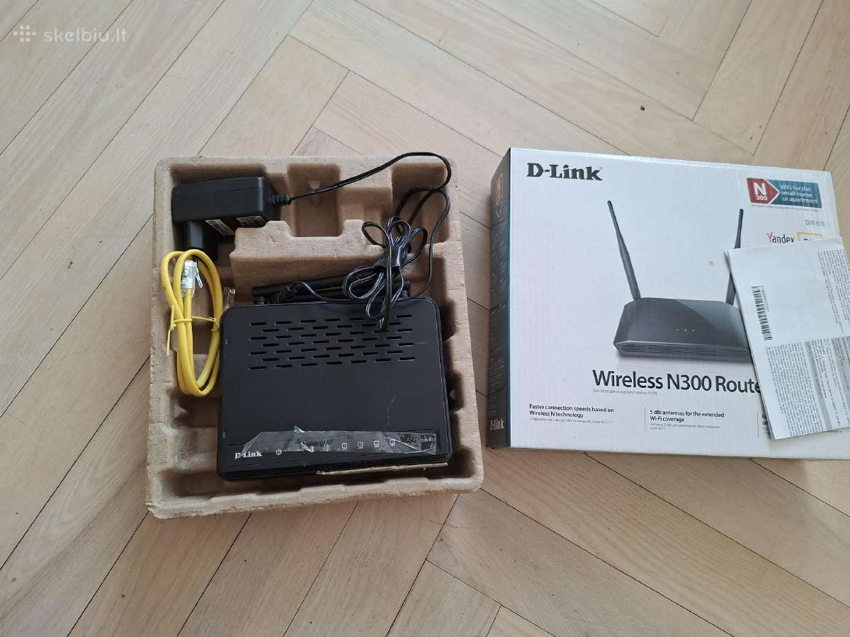 D-link Wireless N300 maršrutizatorius - nuotraukos Nr. 4