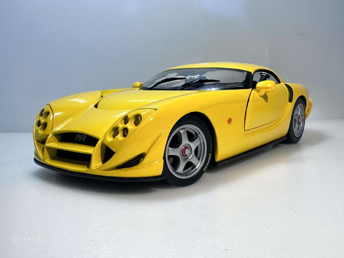 Tvr Speed 12 Yellow w/ Lights 1:18 Hot Wheels - nuotraukos Nr. 6
